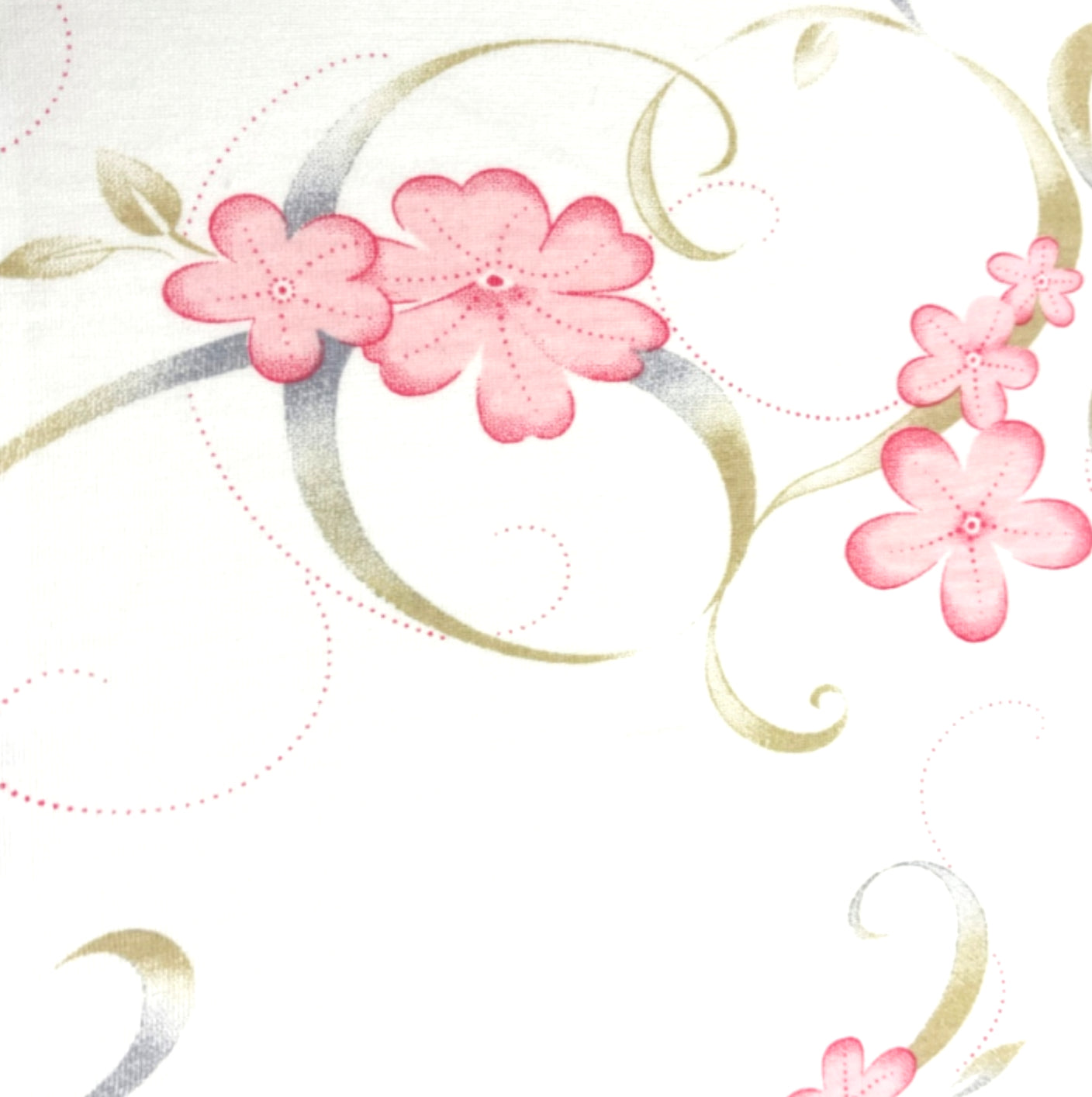 Easy Care Poly Cotton Floral Print Short Sleeve Nightdress