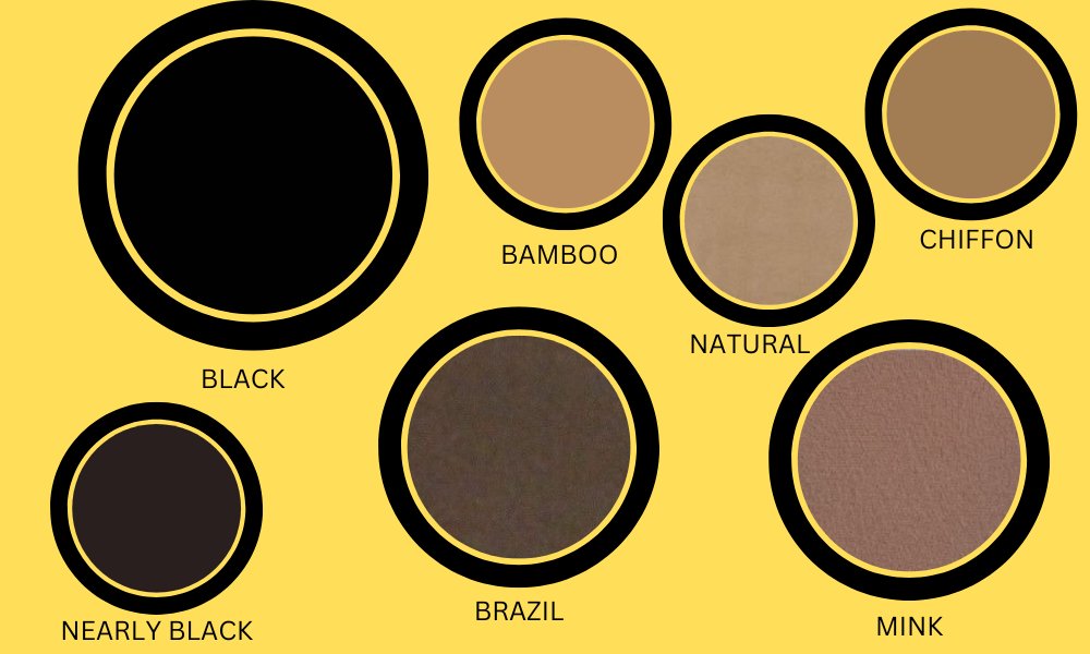 2 Pairs of 10 Denier Tights - One Size - 7 Colours - Pure Night2 Pairs of 10 Denier Tights - One Size - 7 Colours