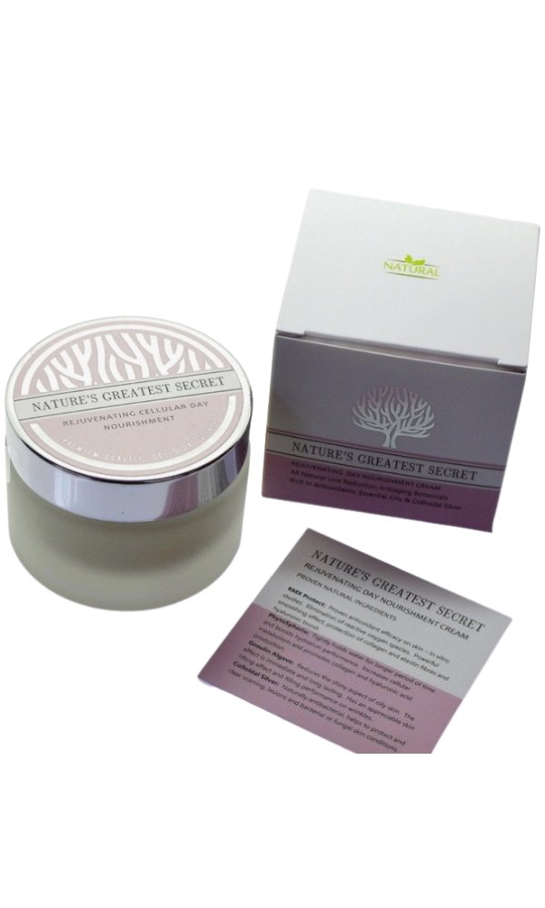 Nature's Greatest Secret Rejuvenating Day Nourishment Cream - Pure NightNature's Greatest Secret Rejuvenating Day Nourishment Cream