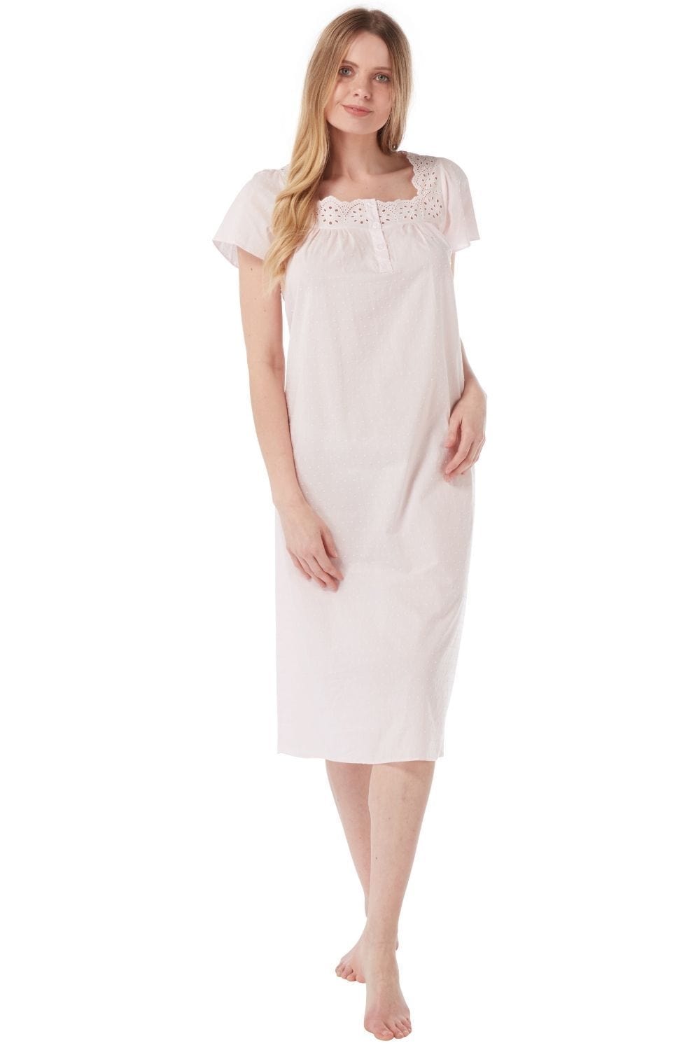 Embroidery anglaise nightdress hotsell