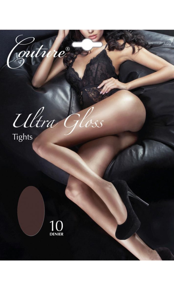 Ultra Gloss Tight by Couture 10 Denier - 4 Colours - 2 Sizes