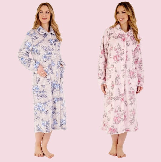 Fleece Dressing Gown now arriving - Pure Night