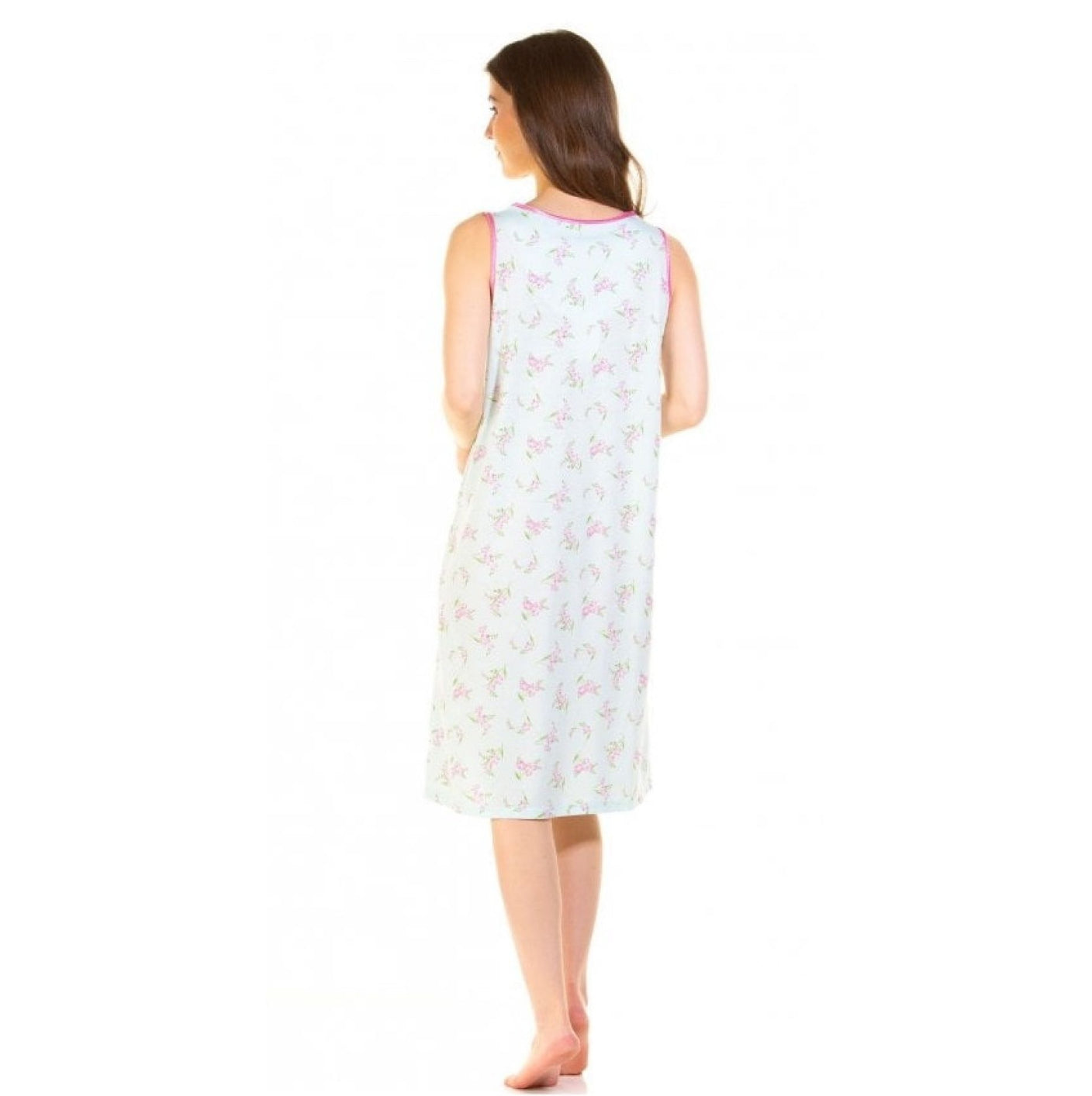 Cotton Rich Primrose Print Sleeveless Nightdress
