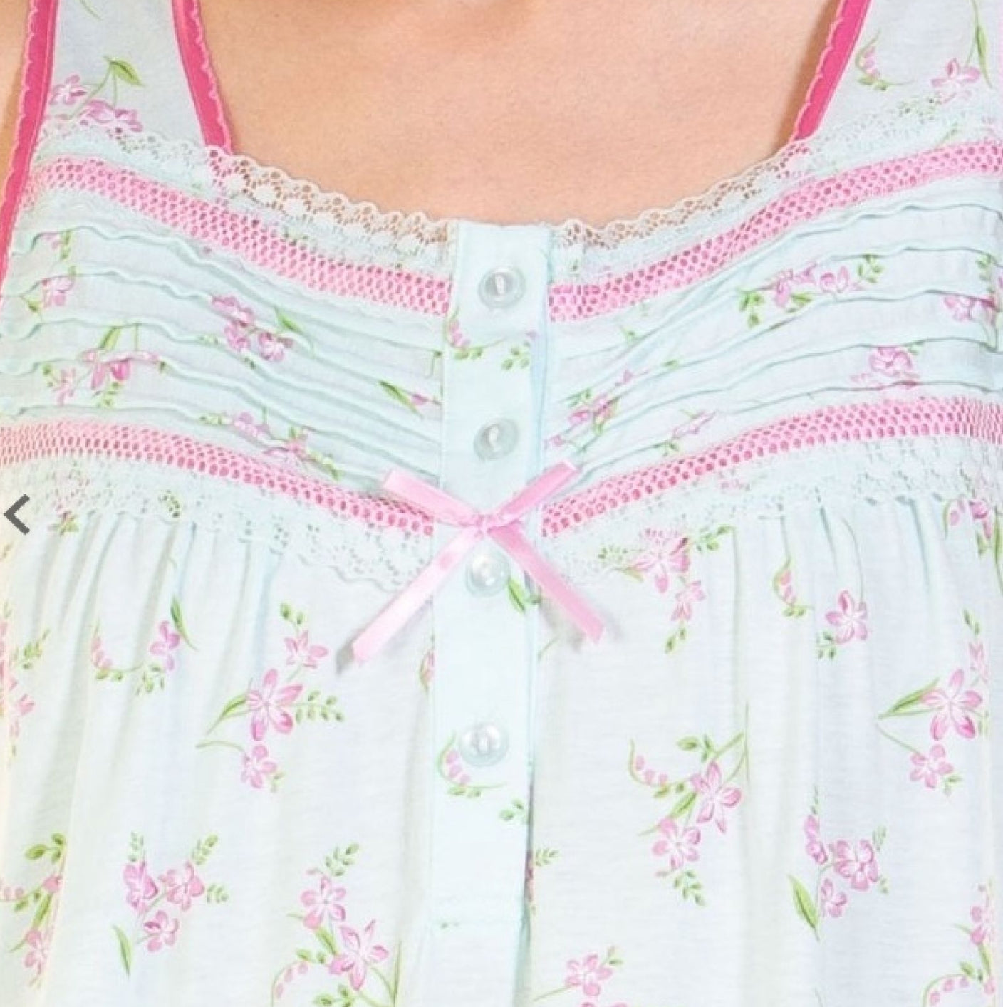 Cotton Rich Primrose Print Sleeveless Nightdress