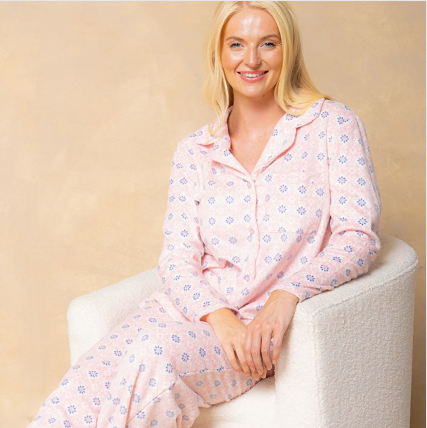 Polished Fleece Classic Style Pyjamas