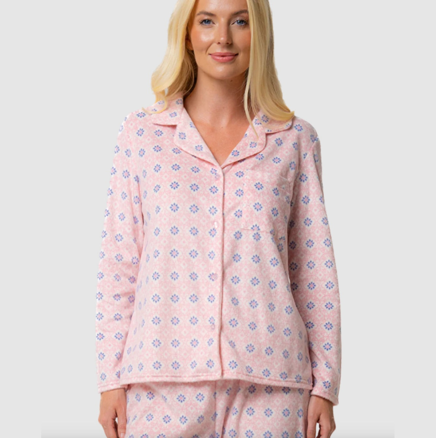 Polished Fleece Classic Style Pyjamas