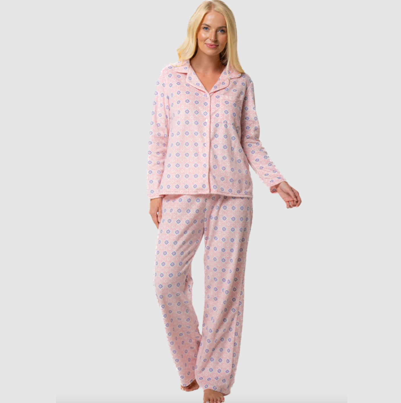 Polished Fleece Classic Style Pyjamas