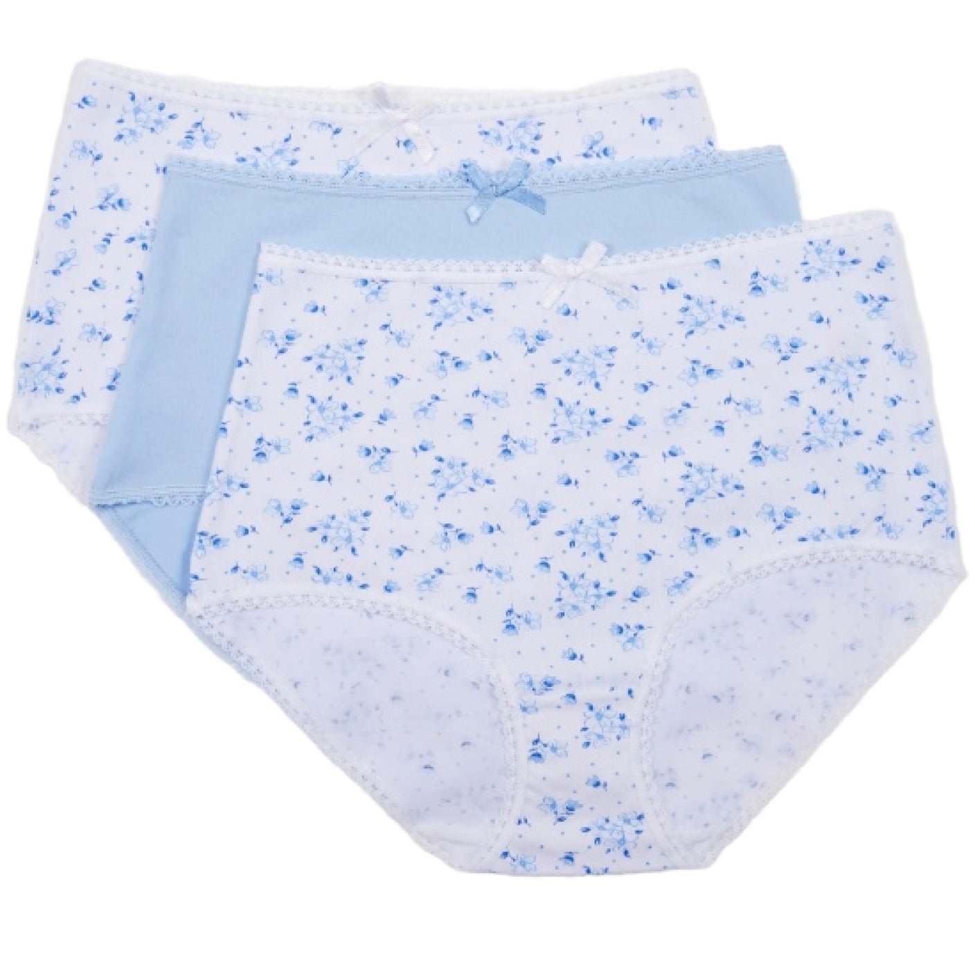 Slenders By Slenderella Cotton Comfort 3Pack Full Brief - Pure NightSlenders By Slenderella Cotton Comfort 3Pack Full Brief