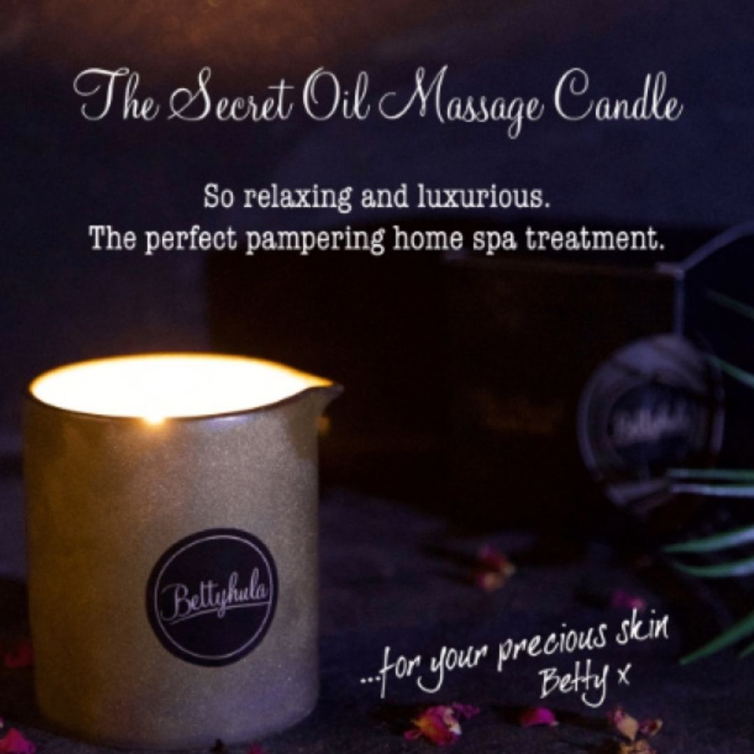 Betty Hula Beauty The Secret Massage Oil Candle